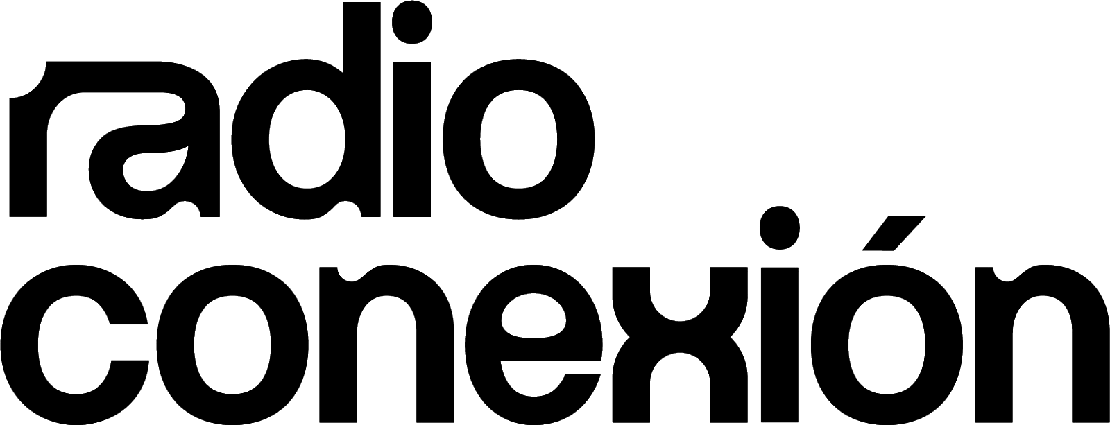 Logo Radio Conexion Negro